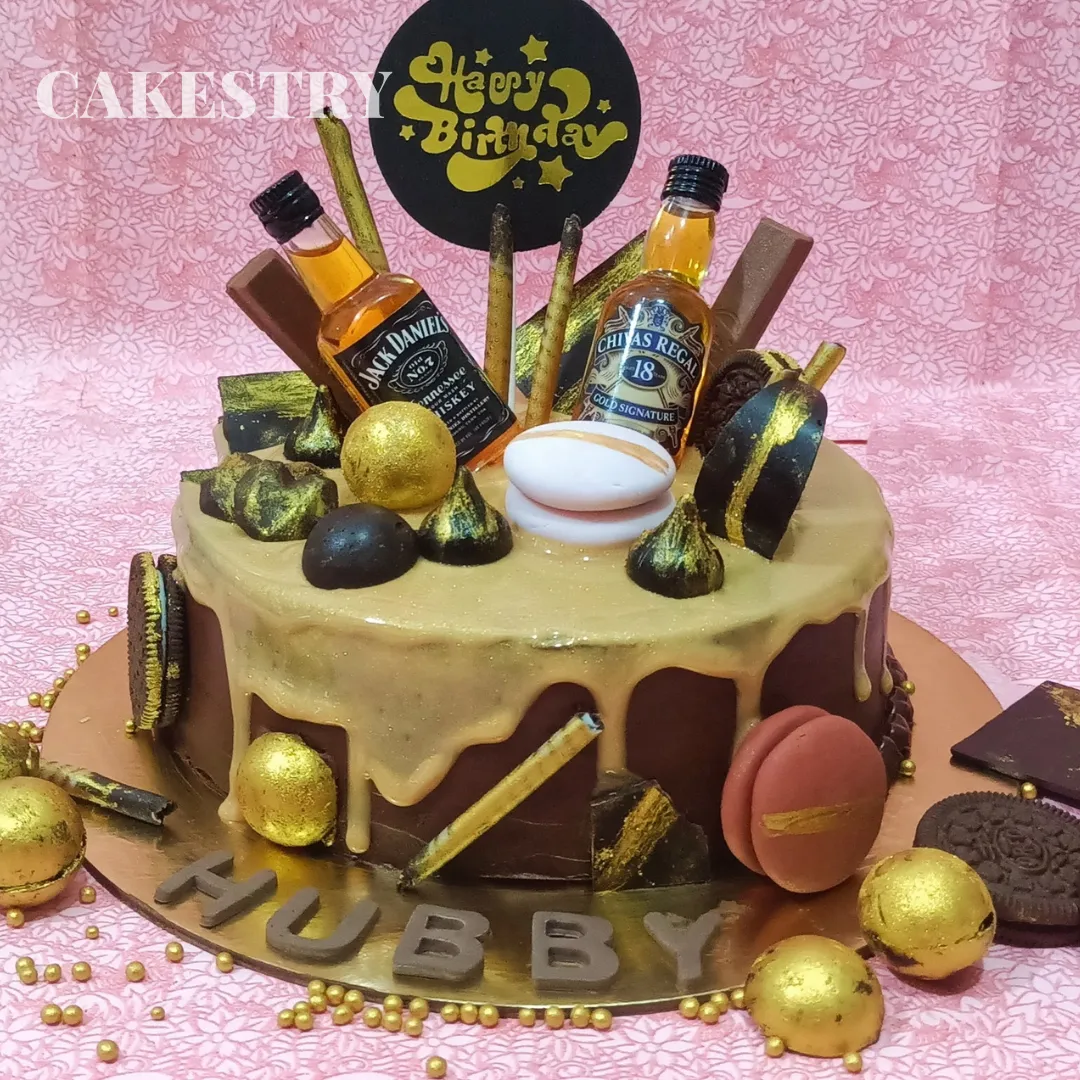 Whisky Jack Daniel 1kg Cake